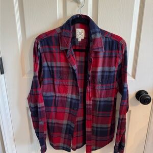 Mens flannel button down